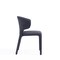 Manhattan Comfort Conrad Woven Tweed Dining Chair in Black - Set of 4 2-DC031-WBK - alternate 8